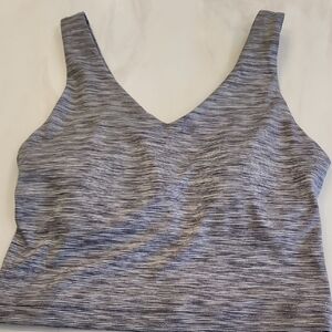 Gray Striped Tank